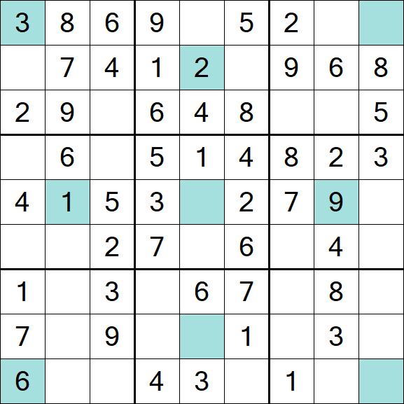 Girandola Sudoku - Simple
