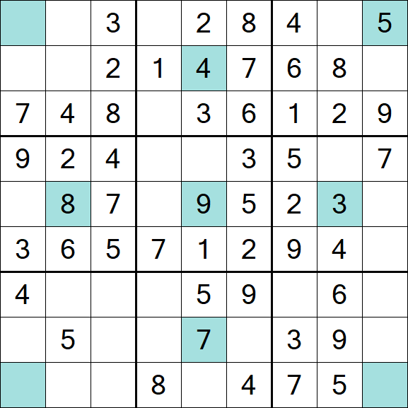 Girandola Sudoku - Simple