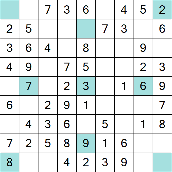 Girandola Sudoku - Simple