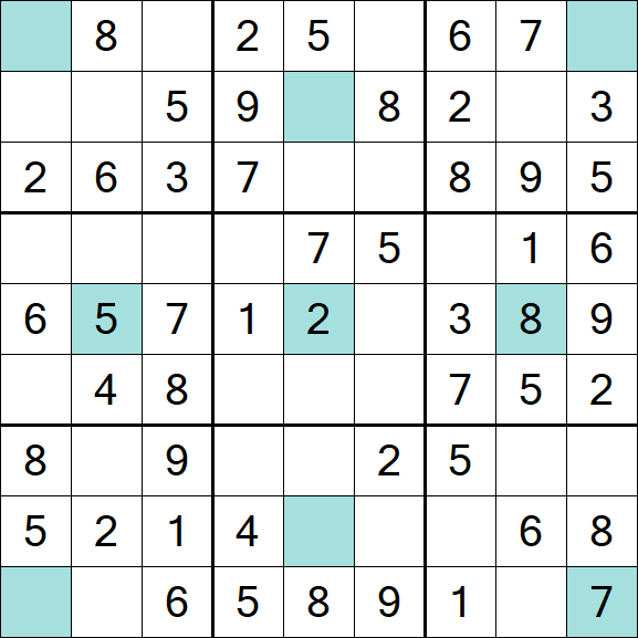 Girandola Sudoku - Einfach