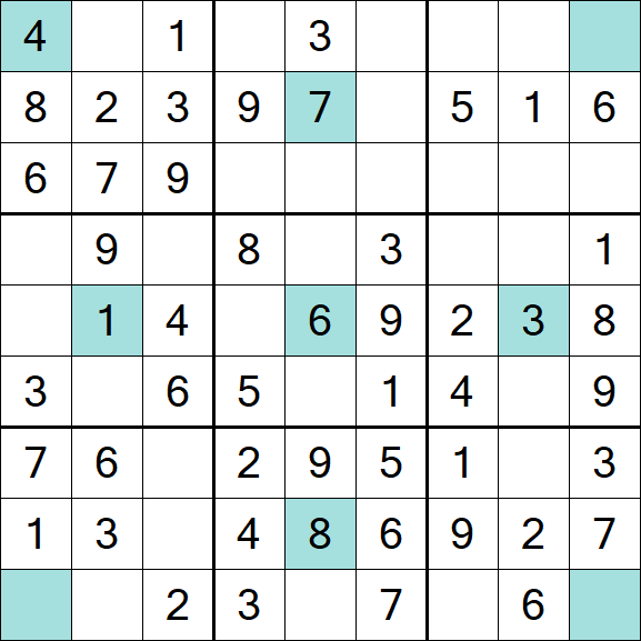 Girandola Sudoku - Fácil