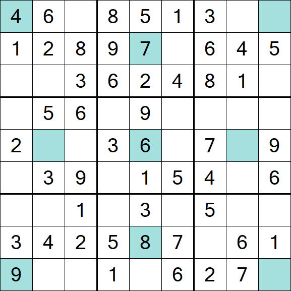 Girandola Sudoku - Simple