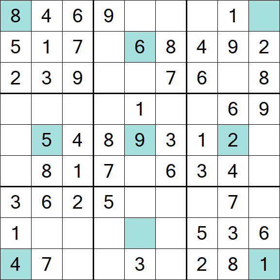 Girandola Sudoku - Fácil