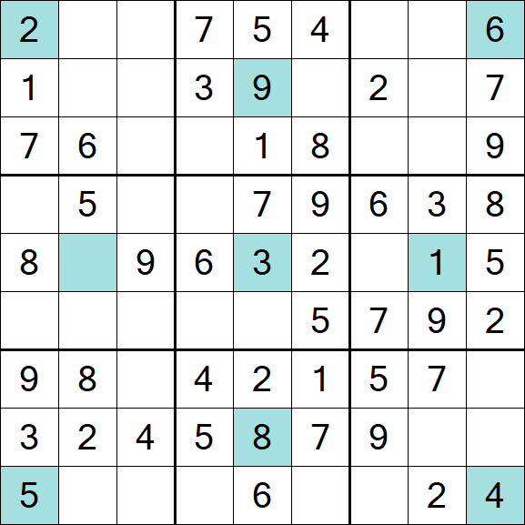 Girandola Sudoku - Fácil
