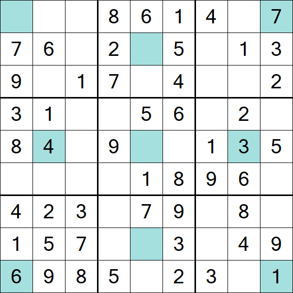 Girandola Sudoku - Fácil