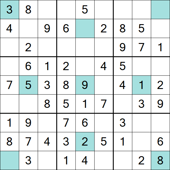 Girandola Sudoku - Fácil