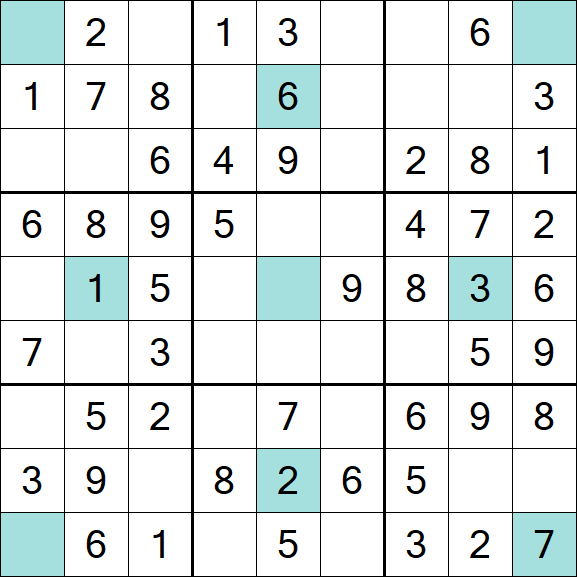 Girandola Sudoku - Fácil
