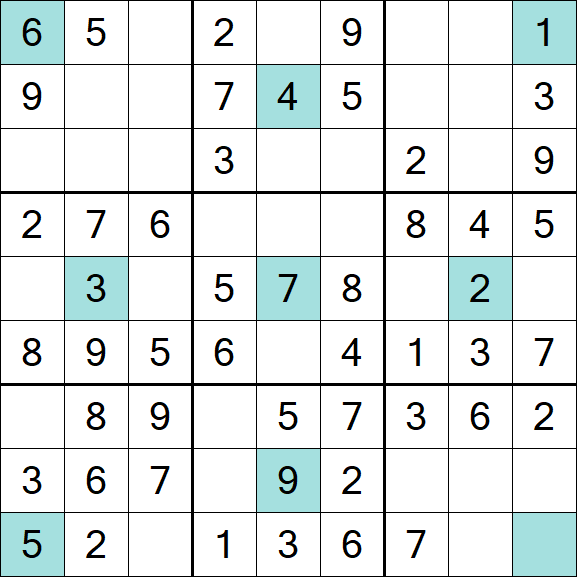 Girandola Sudoku - Easy