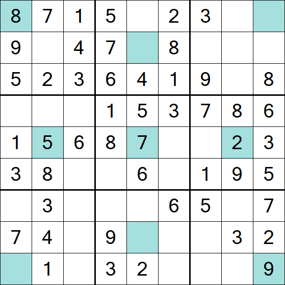 Girandola Sudoku - Einfach