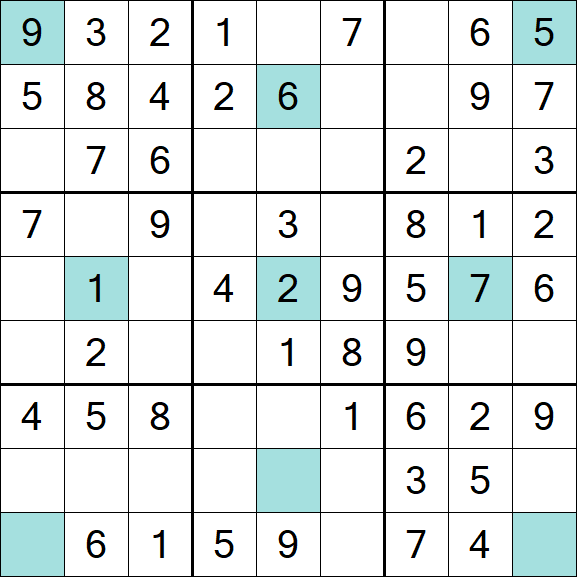 Girandola Sudoku - Einfach