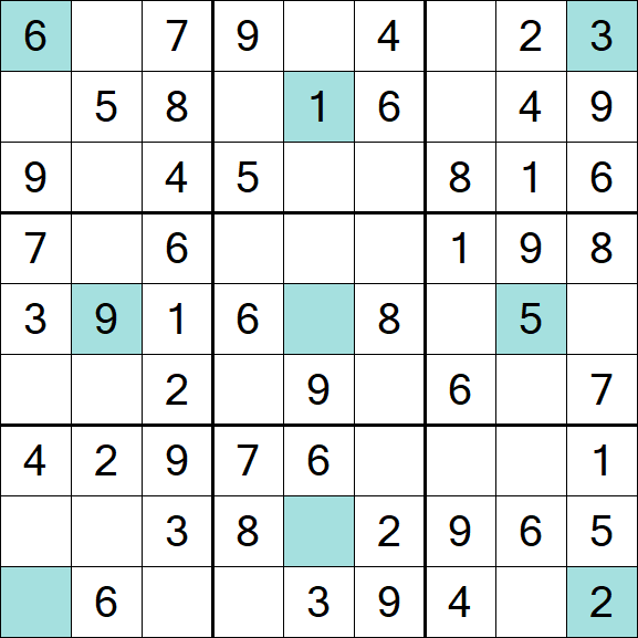 Girandola Sudoku - Easy
