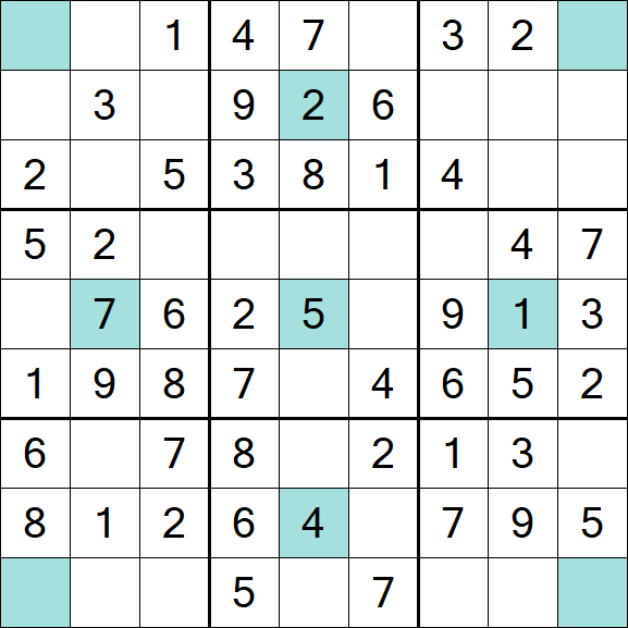 Girandola Sudoku - Simple