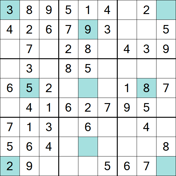 Girandola Sudoku - Easy