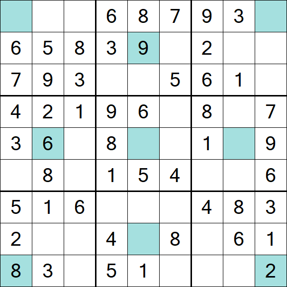 Girandola Sudoku - Easy