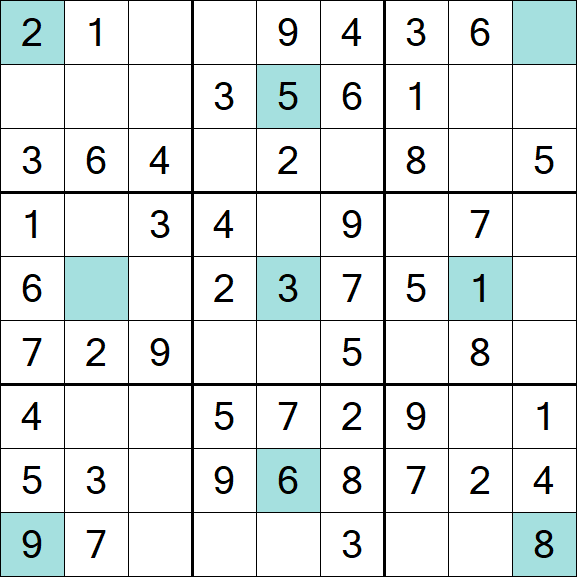 Girandola Sudoku - Easy