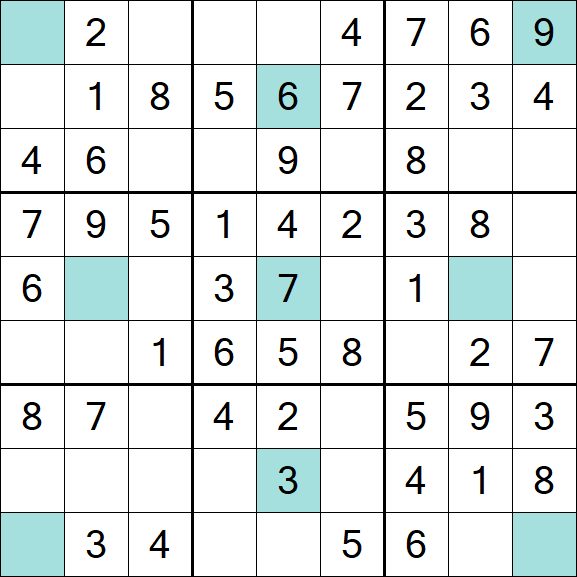 Girandola Sudoku - Easy