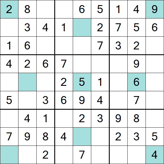 Girandola Sudoku - Easy
