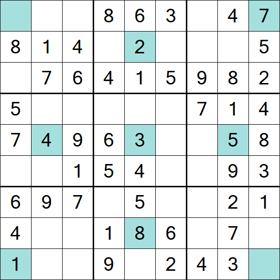 Girandola Sudoku - Easy