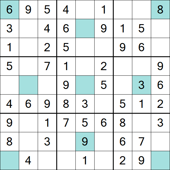 Girandola Sudoku - Easy