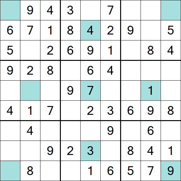 Girandola Sudoku - Easy