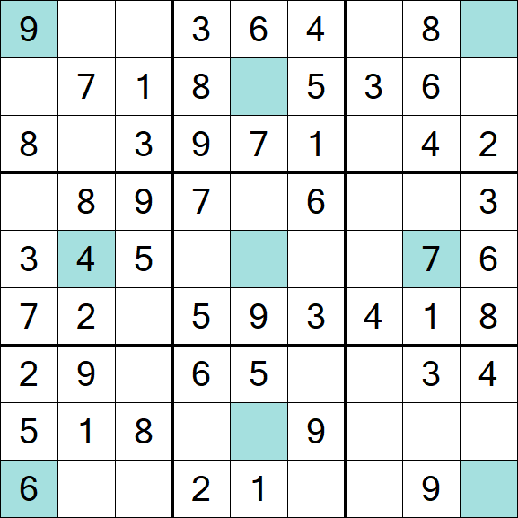 Girandola Sudoku - Einfach