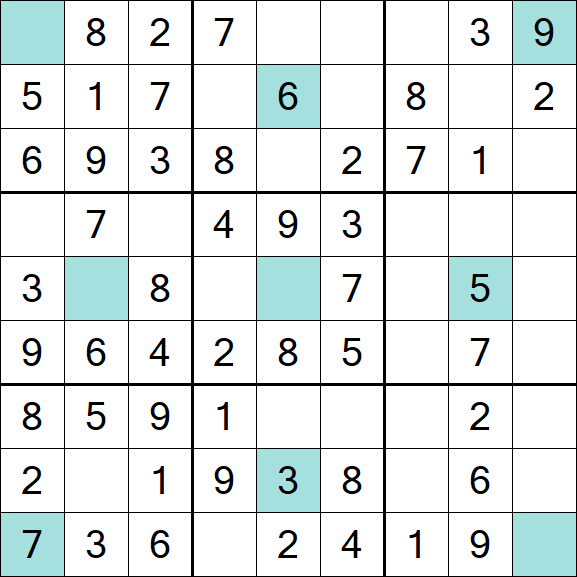 Girandola Sudoku - Easy