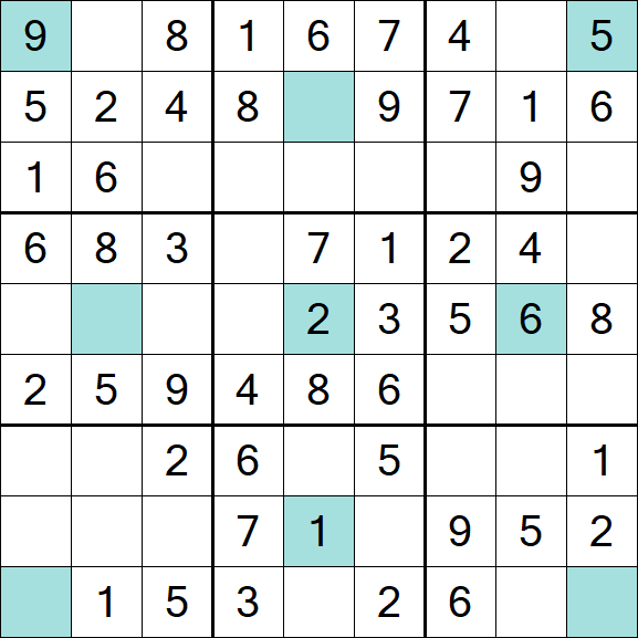 Girandola Sudoku - Easy