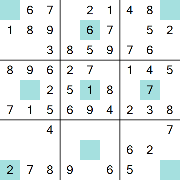 Girandola Sudoku - Easy
