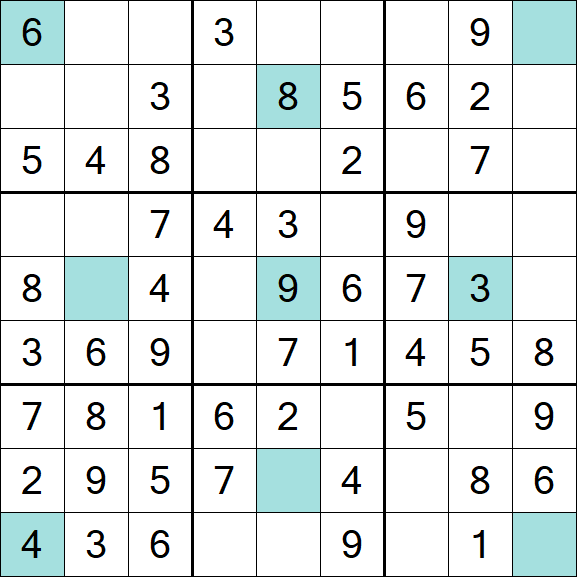 Girandola Sudoku - Easy