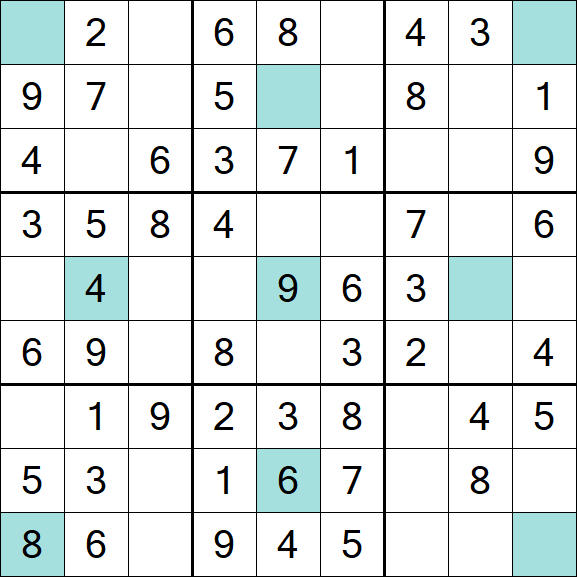 Girandola Sudoku - Easy