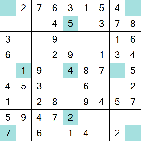 Girandola Sudoku - Easy