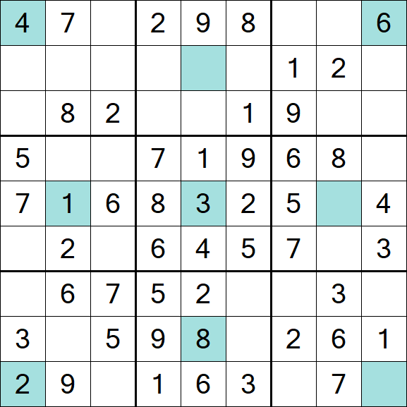 Girandola Sudoku - Easy