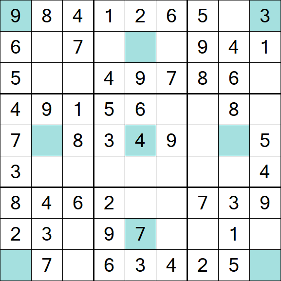 Girandola Sudoku - Easy