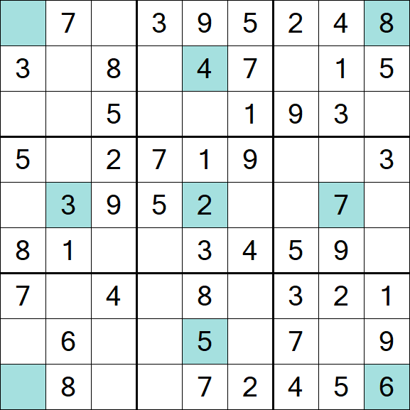 Girandola Sudoku - Easy