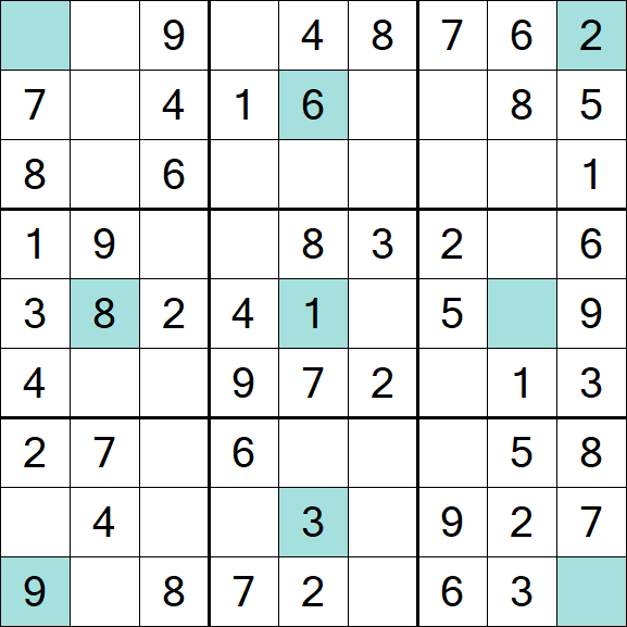 Girandola Sudoku - Easy
