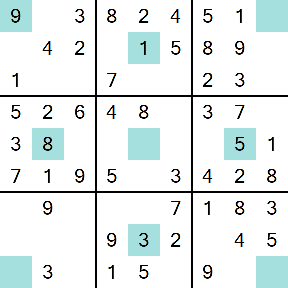 Girandola Sudoku - Easy