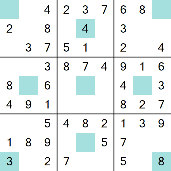 Girandola Sudoku - Easy