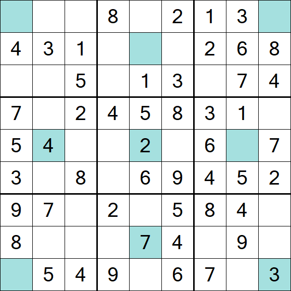 Girandola Sudoku - Easy