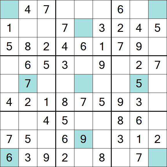 Girandola Sudoku - Easy