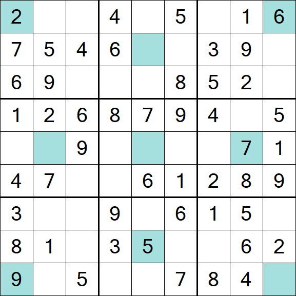 Girandola Sudoku - Easy