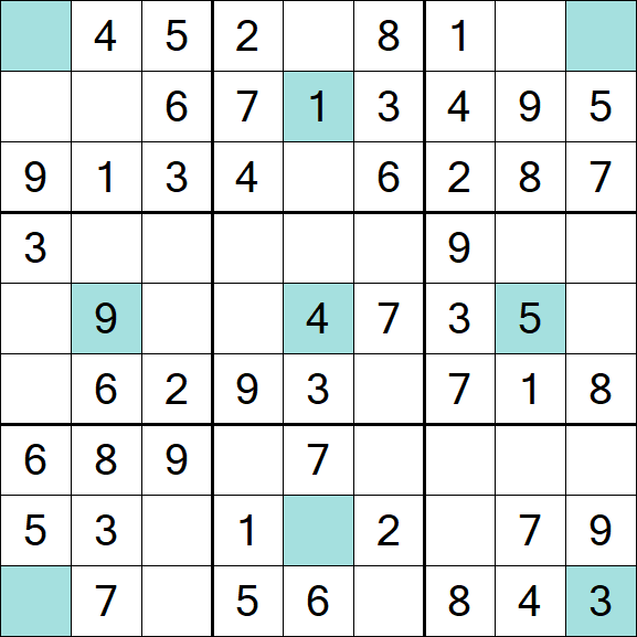 Girandola Sudoku - Easy