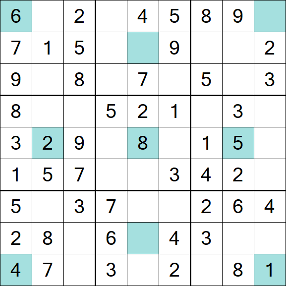 Girandola Sudoku - Easy