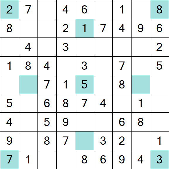 Girandola Sudoku - Easy