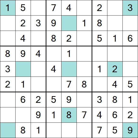 Girandola Sudoku - Easy