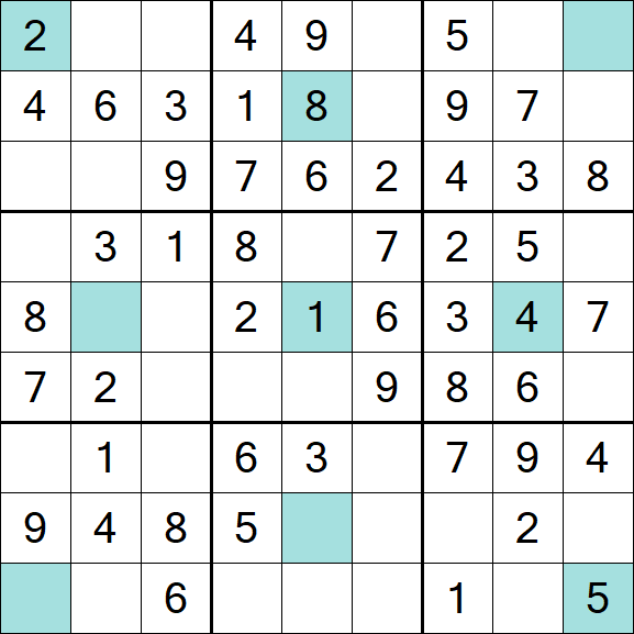 Girandola Sudoku - Easy