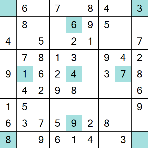 Girandola Sudoku - Easy