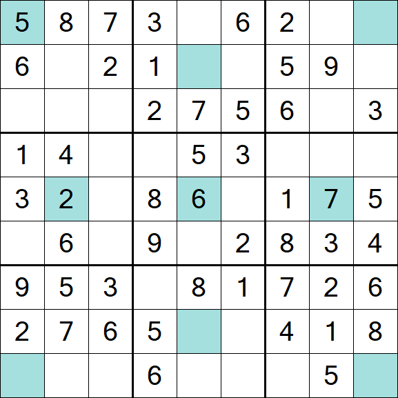Girandola Sudoku - Easy