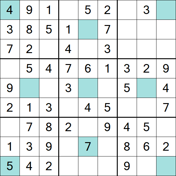 Girandola Sudoku - Easy