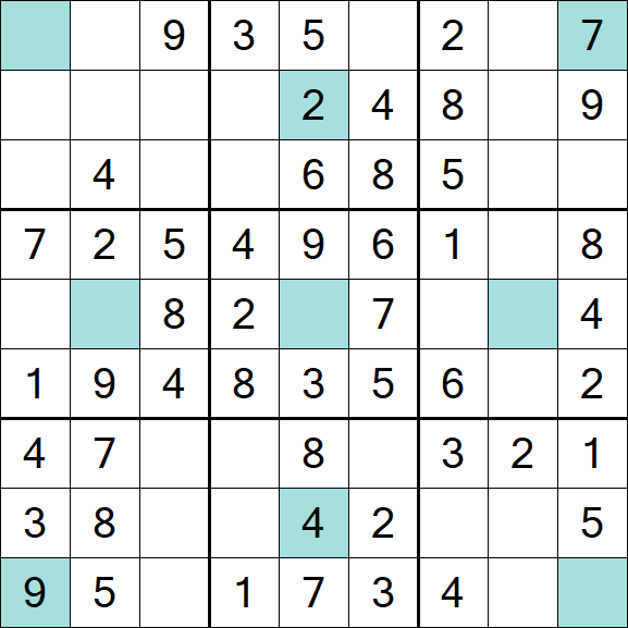 Girandola Sudoku - Easy