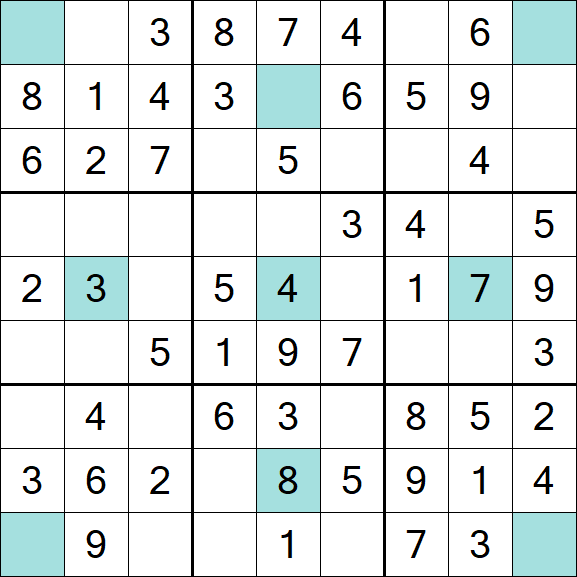 Girandola Sudoku - Easy